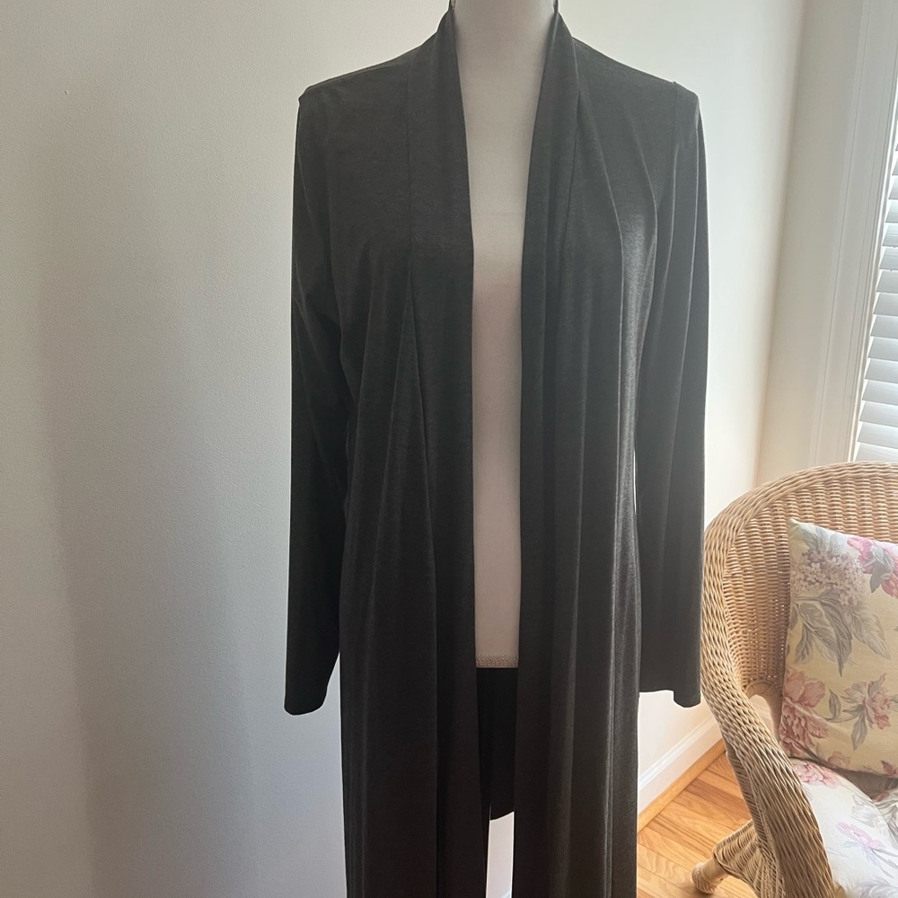 Speck Women's Long Black Cardigan